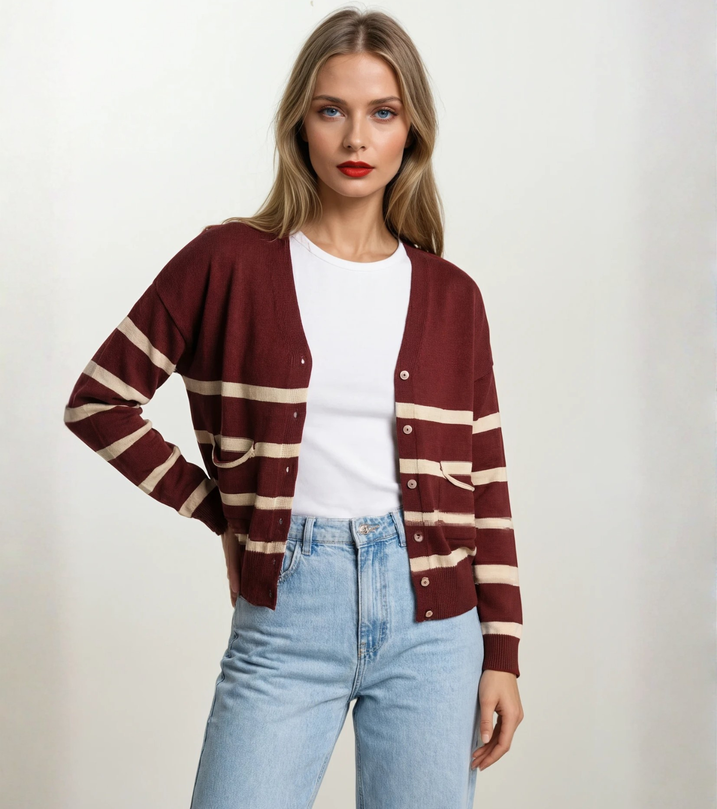 WOMEN'S CARDIGAN P62643/VI Tellini S.r.l. Wholesale Clothing